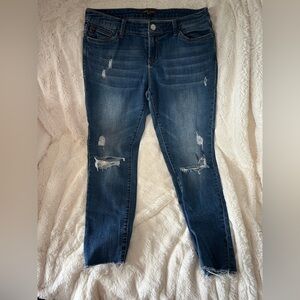 Dear John American Classic Women's Distressed Blue Jeans